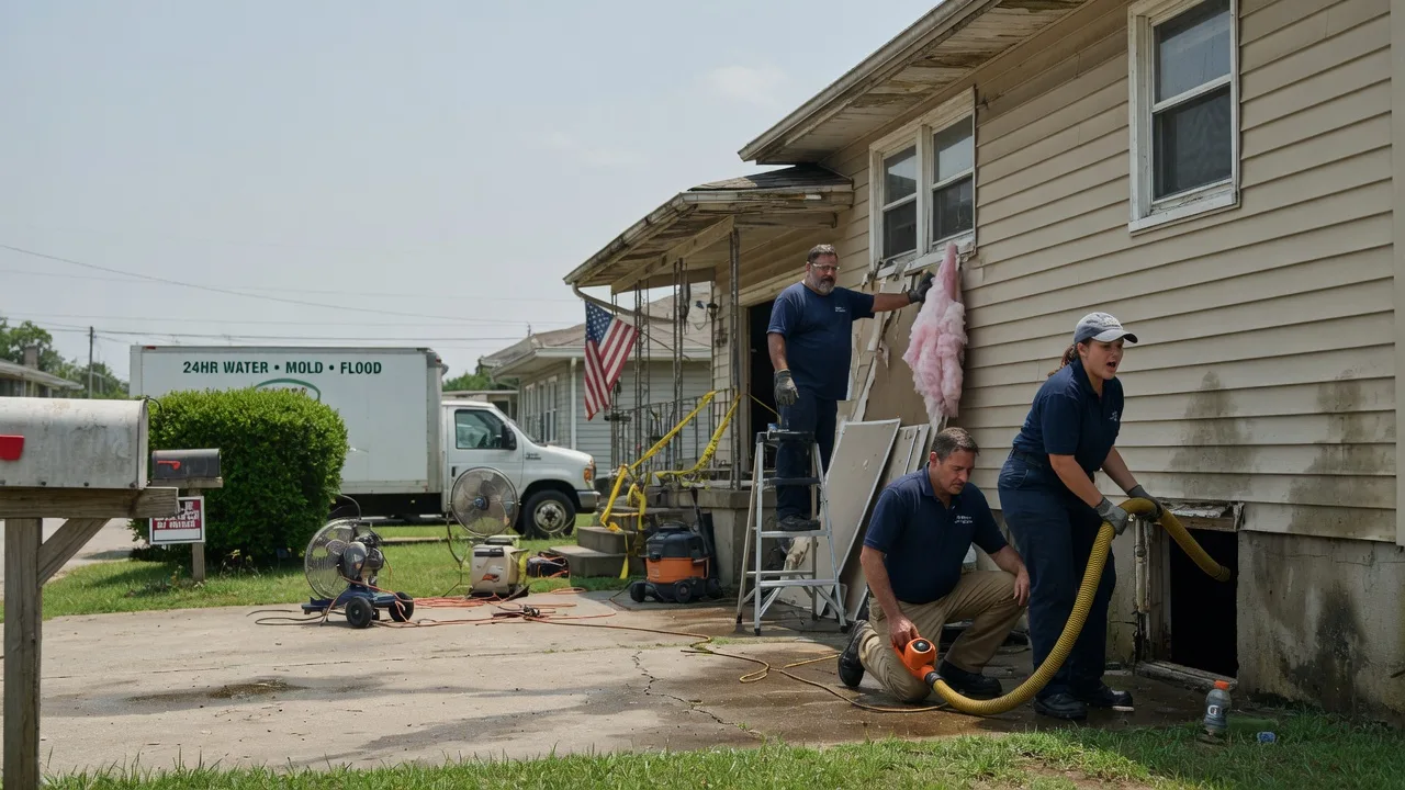 Water Damage Repair in Arkansas City, AR near me